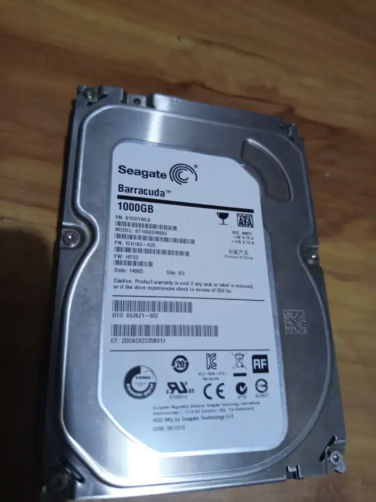 HDD Hard disk SEAGATE 1TB