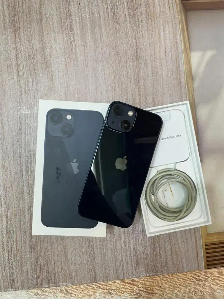 (ibox) Iphone 13 mini 128gb bekas second fulset original resmi