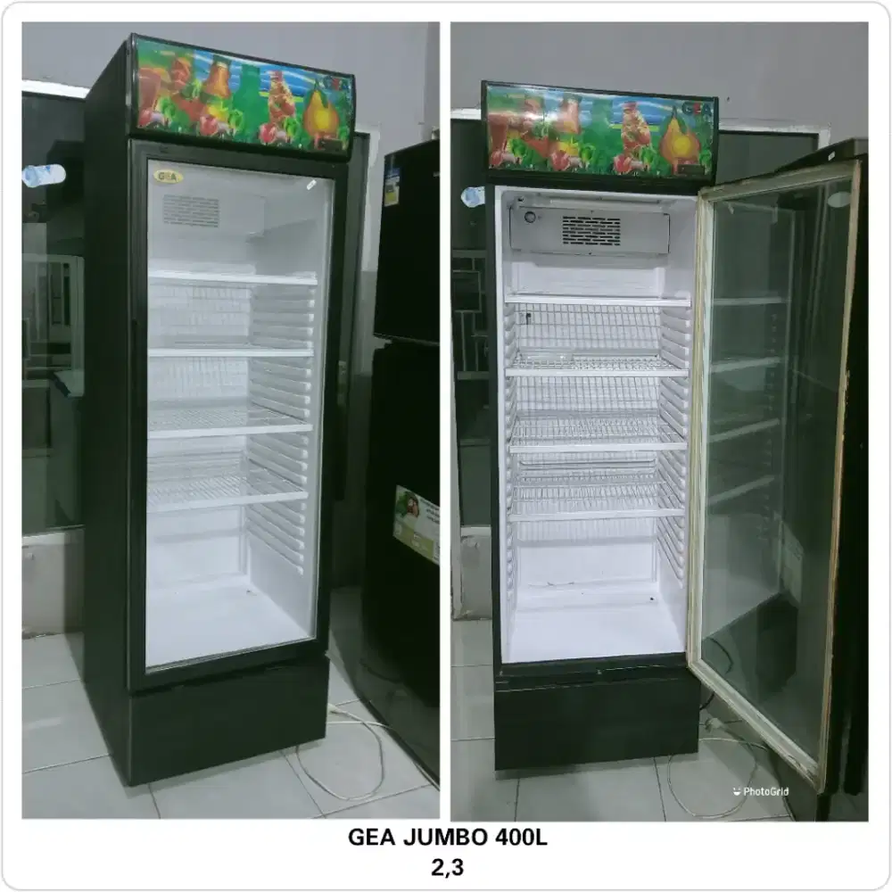 Showcase Gea jumbo 400L