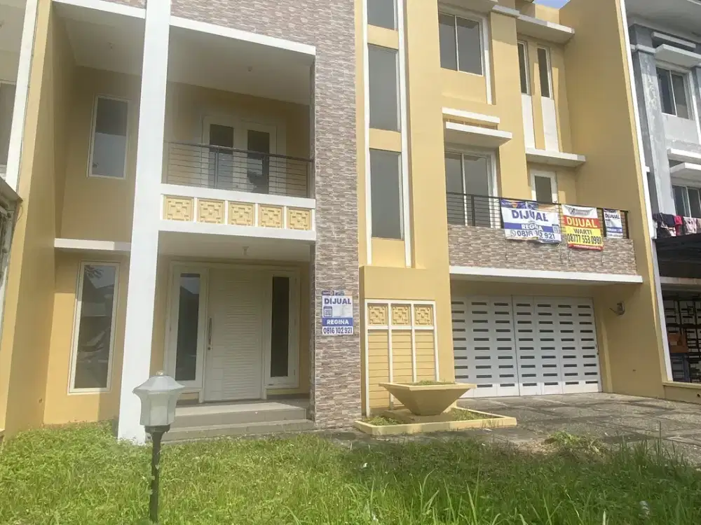 DIJUAL RUMAH 3 LANTAI @ALAM SUTERA TANGERANG LOKASI DEPAN & STRATEGIS