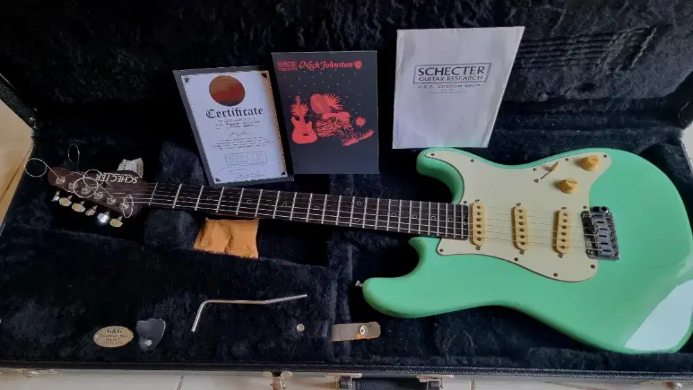 Schecter signature nick johnston usa