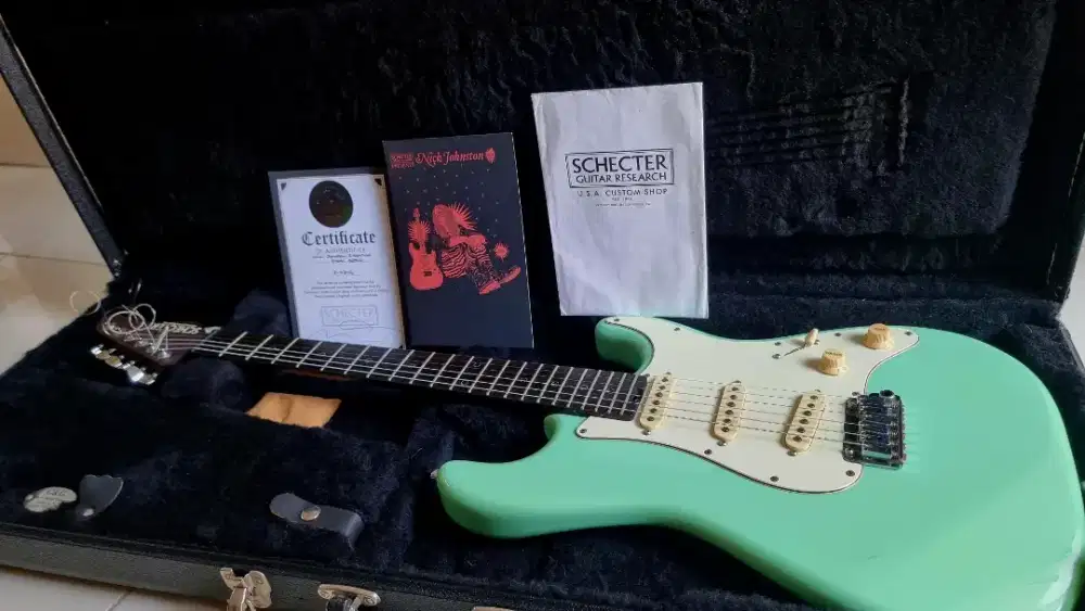 Schecter signature nick johnston usa