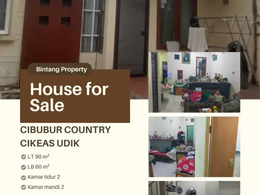 Cibubur Country, Cikeas ,murah, di bawah pasaran