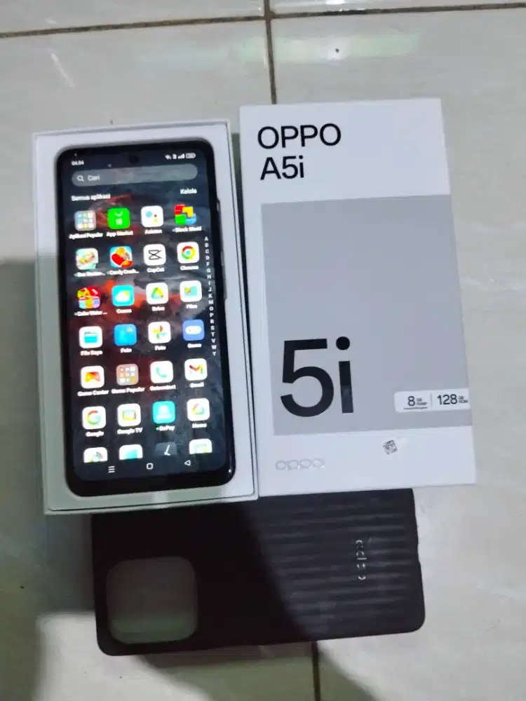 OPPO A5i ram8 internal 128GB baru 2hari pakek