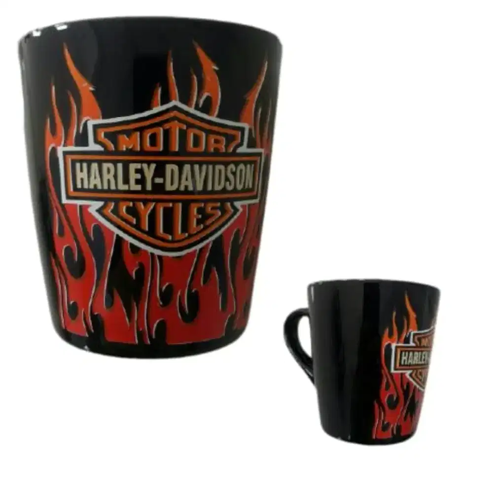 Gelas harley davidson fire dan one