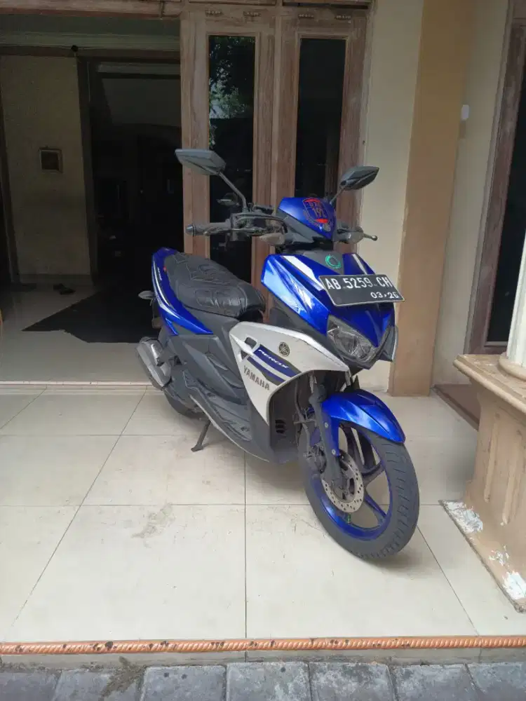 Aerox 125cc biru 2016 Gbm bisa tunai atau kredit