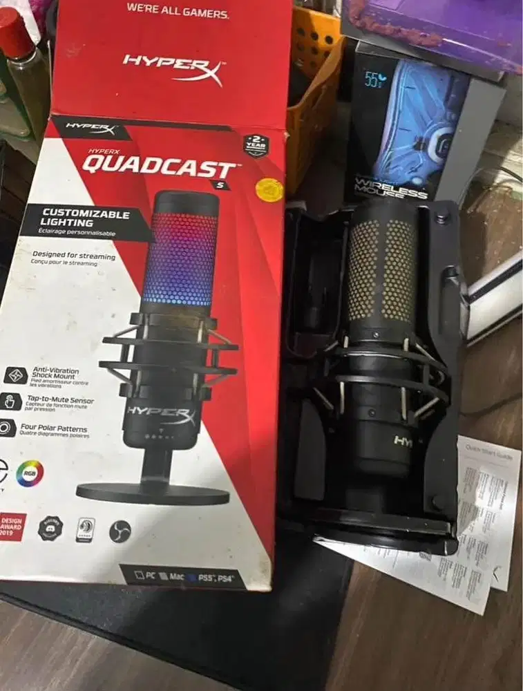 Mic hyper x quadcast s