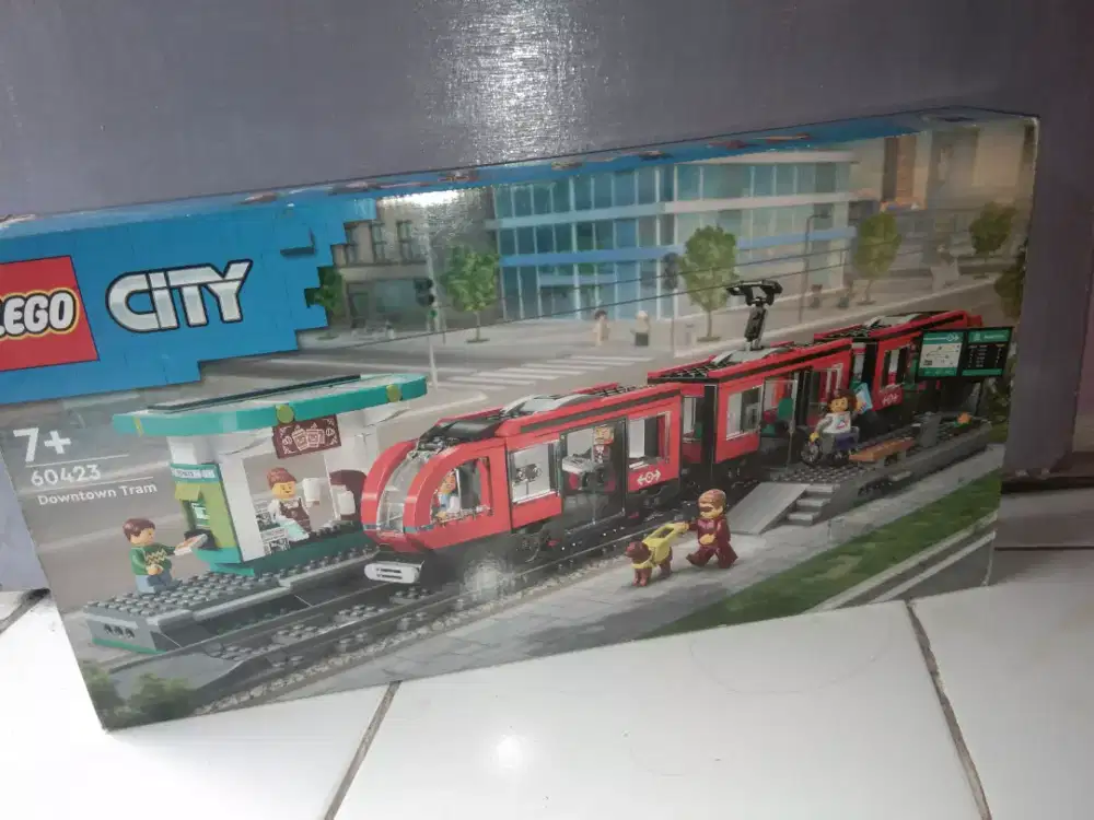 Dijual Lego City Downtown Tram 60423