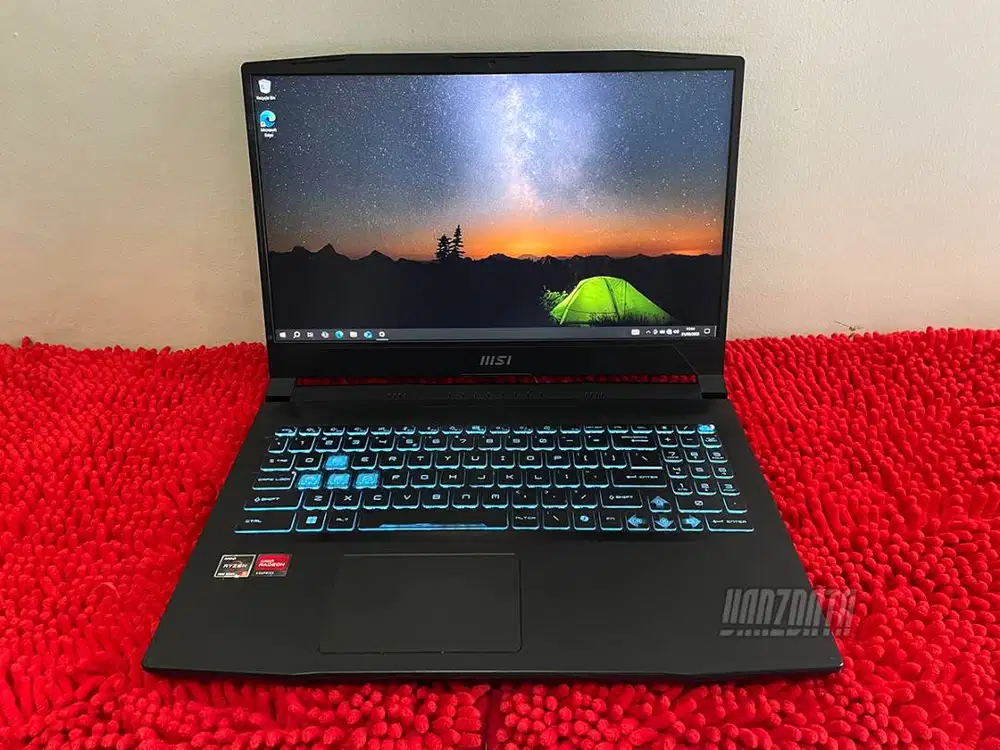 MSI BRAVO 15, Ryzen 5 7535HS, RX 6550M, RAM 8 Gb, SSD 512 Gb