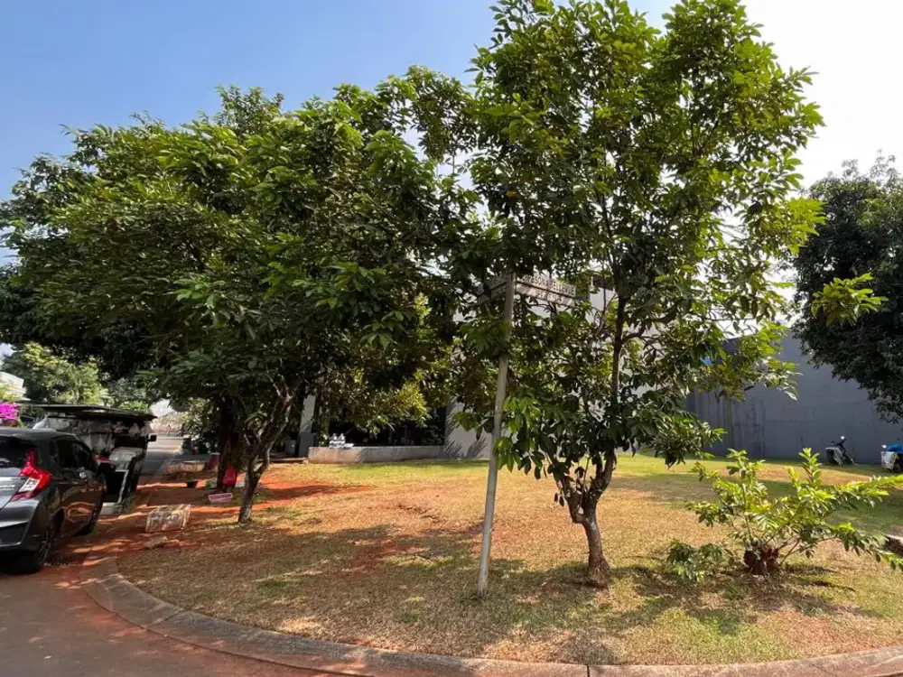dijual tanah hoek luas Kota Wisata Cibubur