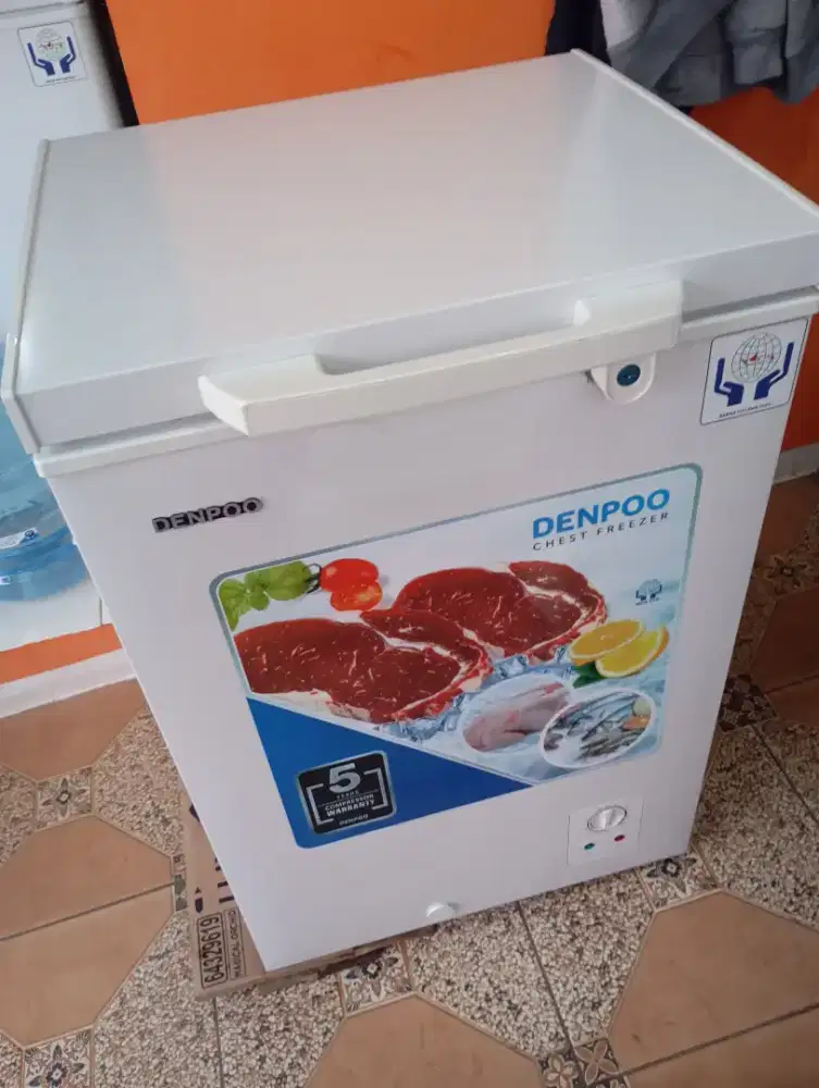 Chest Freezer Denpoo 100 liter
