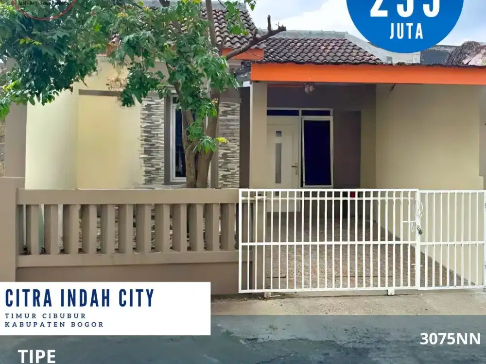 Dijual rumah dicitra indah city jonggol bogor rumah siap huni