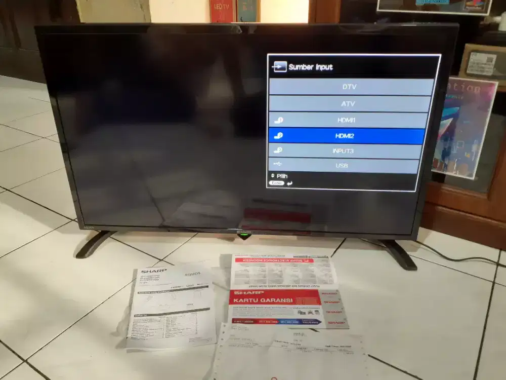 Digital Tv Sharp 32inch Garansi Masih 2th Lagi