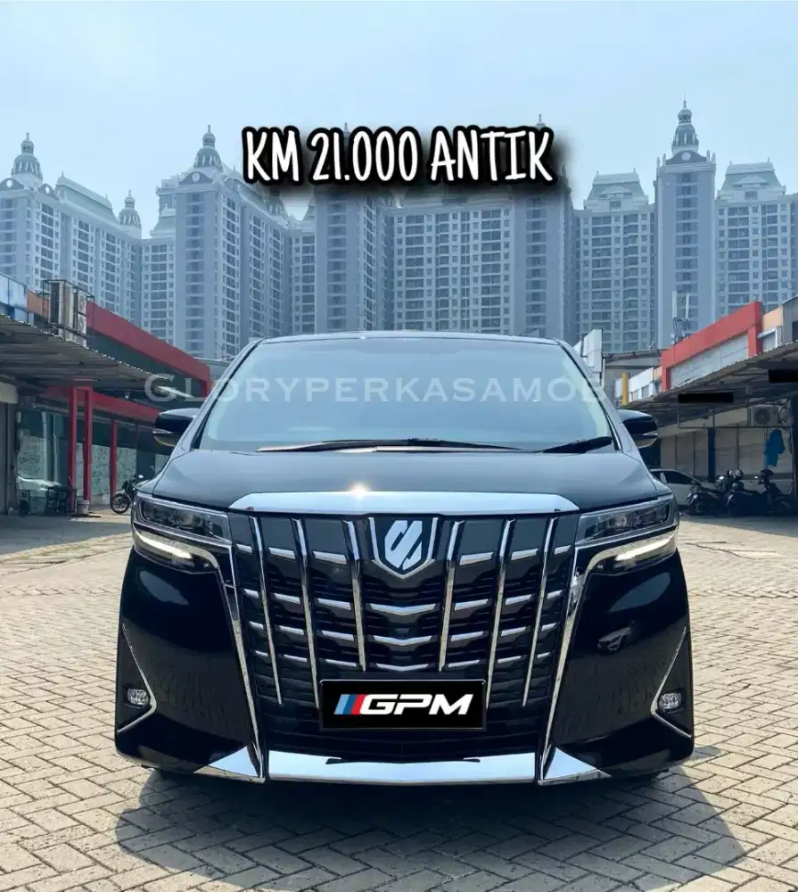 Toyota Alphard 2.5 G ATPM 2018/ 2019 KM 21rb ANTIK