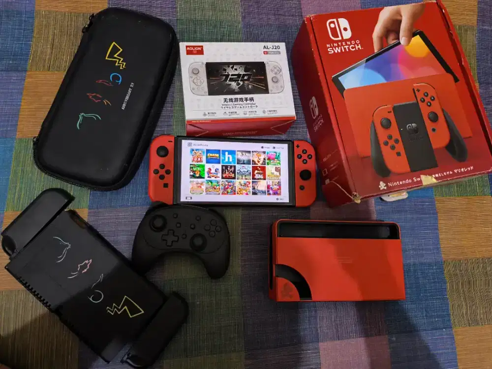 Nintendo Switch Oled €FW 256GB Mario Edition
