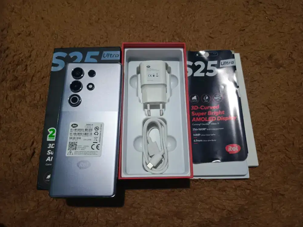 Itel s25 ultra ram 8/256 gb second fullset ori HARGA PAS