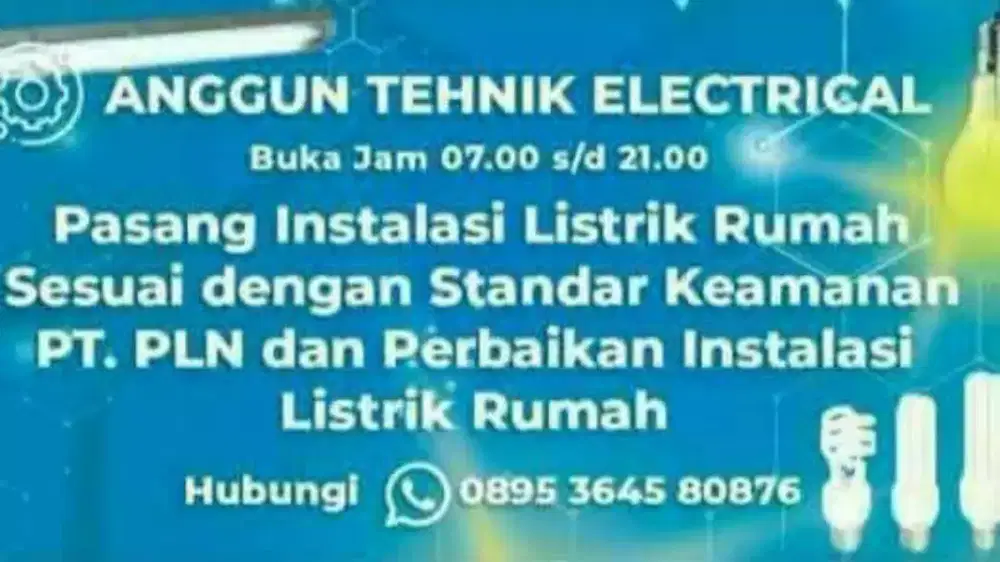 Jasa Pasang Instalasi listrik rumah