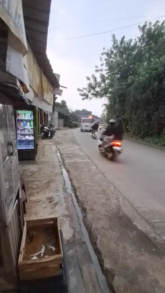 Kios toko rumah ruko pinggir jalan besar ajb 25 meter harga net