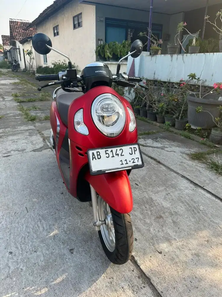 Scoopy stylish keyless 2022 mulus
