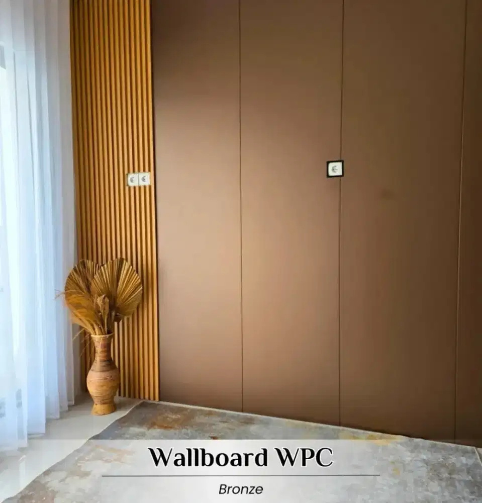 WALL PANEL DINDING MENERIMA ANTAR BAHAN & TERPASANG