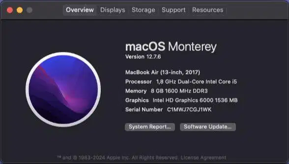 Second_Macbook Air 2017_13inch