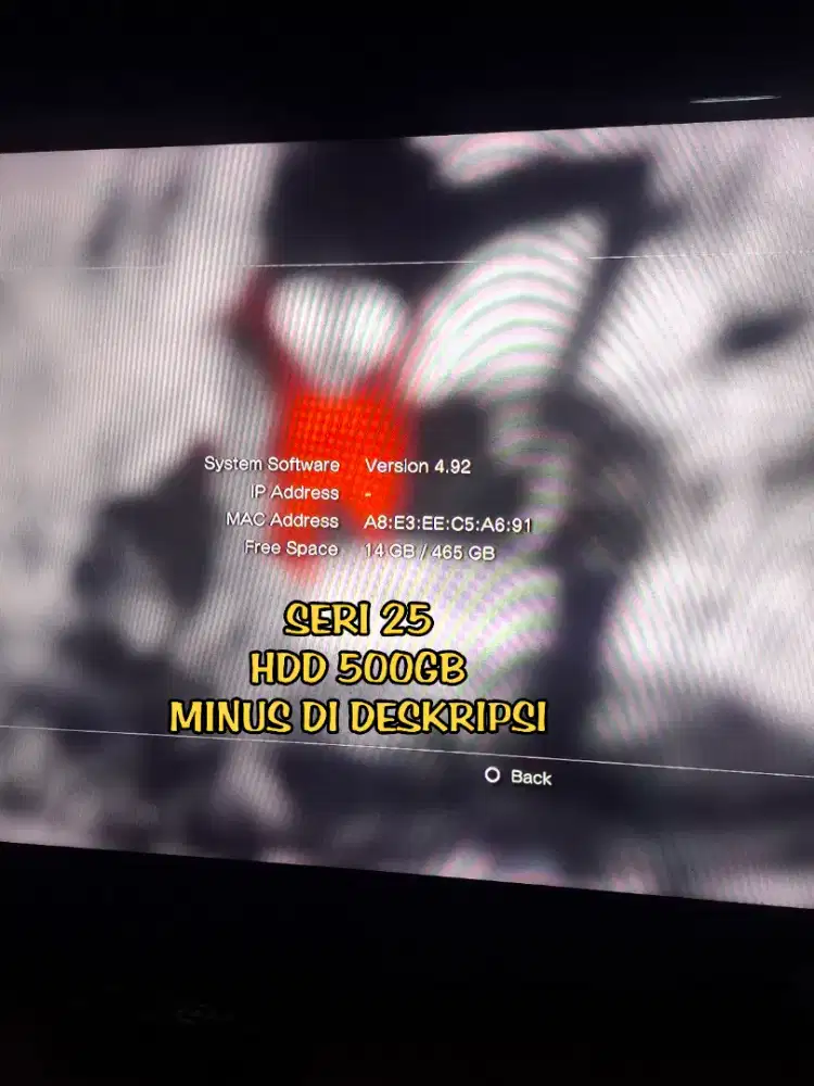 PS3 SERI 25 MINUS