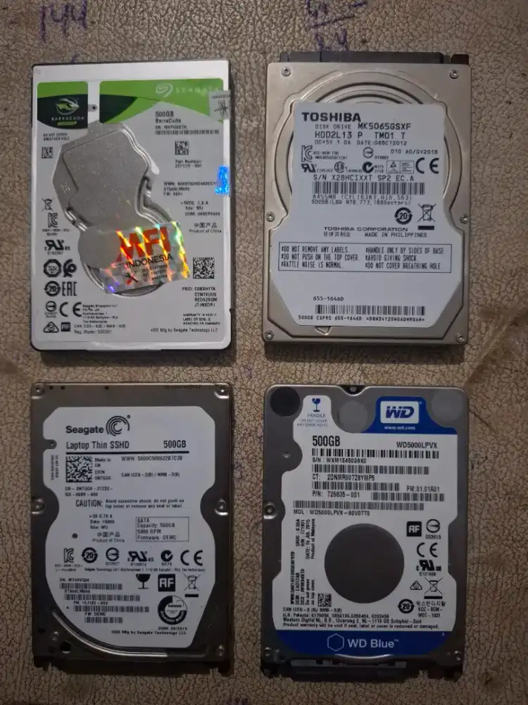 Hardisk HDD Harddisk 500gb
