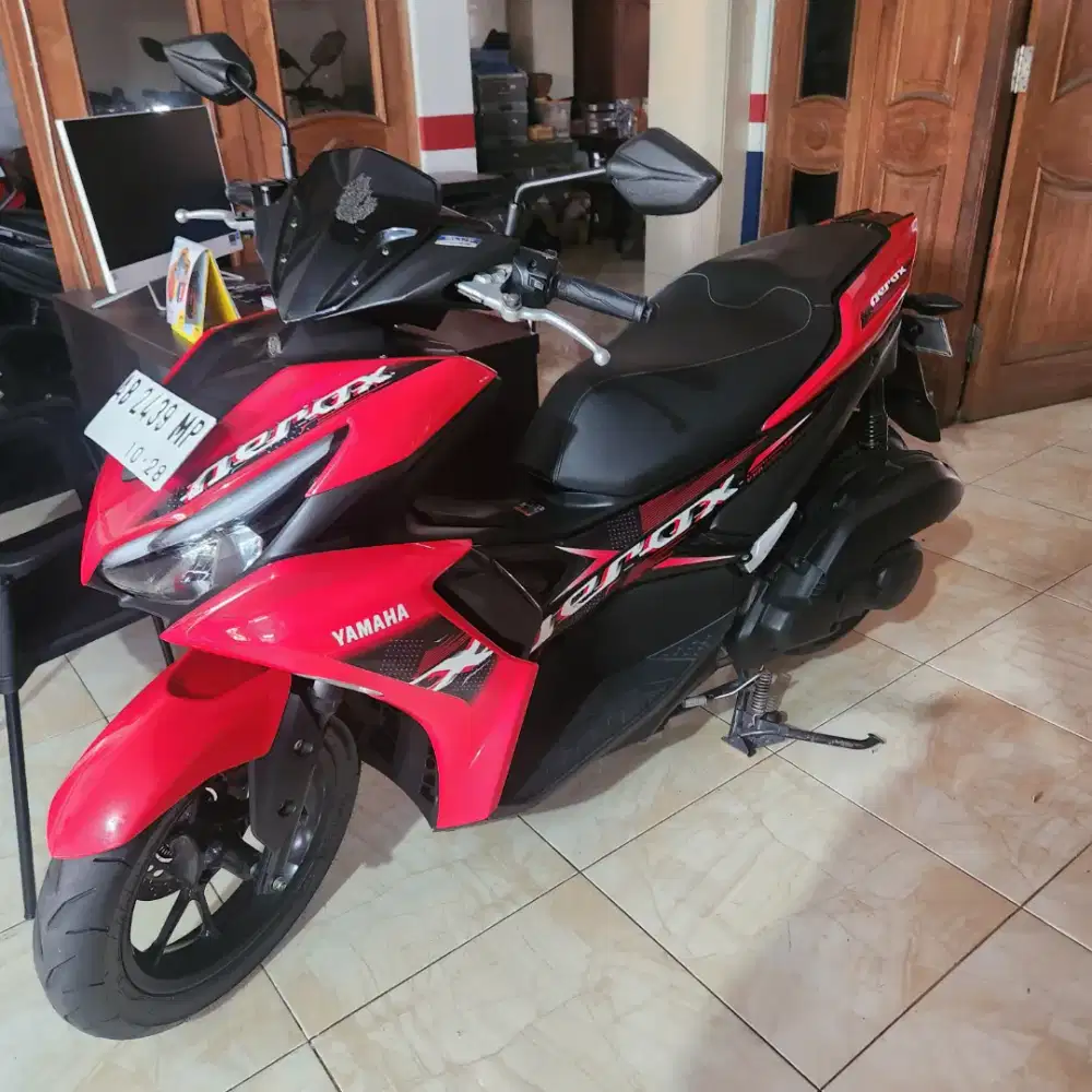 Aerox merah hitam 2023 Gbm