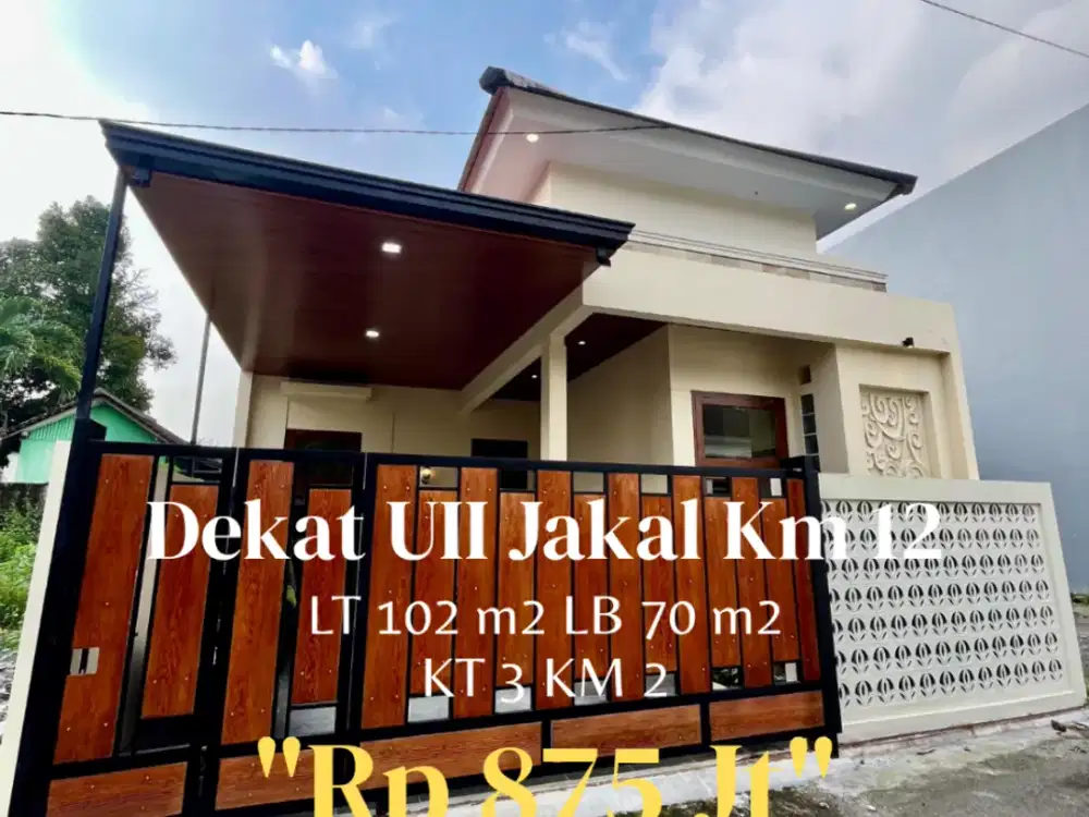 Rumah baru dekat UII dan Ponpes Pandanaran jakal km 12