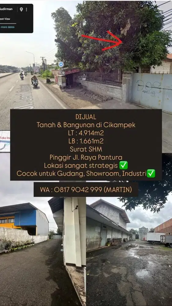 Dijual Gudang di Karawang Cikampek