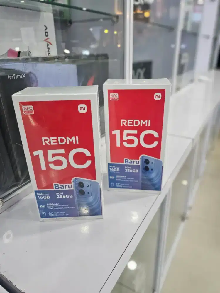REDMI 15C 8/256 NEW RESMI PROMO