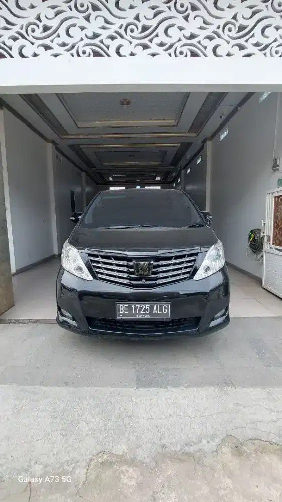 Alphard 2009 tipe TERTINGGI di jamannya