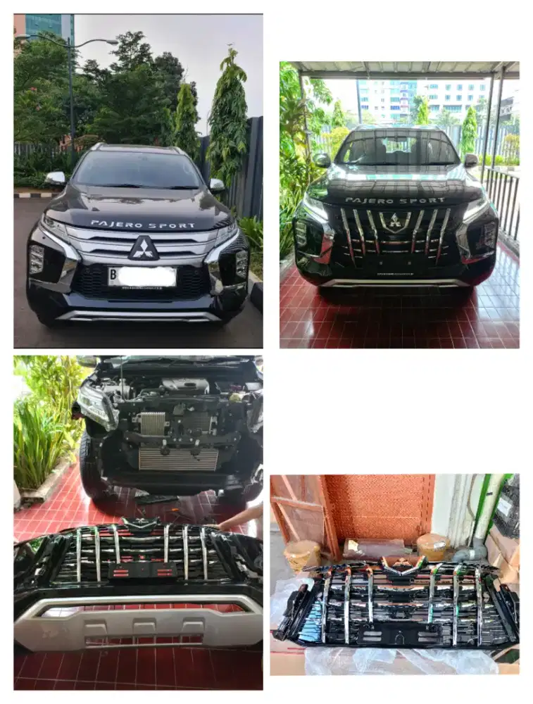 grill all new Pajero SM pasang dtmpt anda