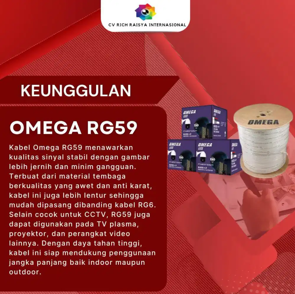 Kabel omega RG59