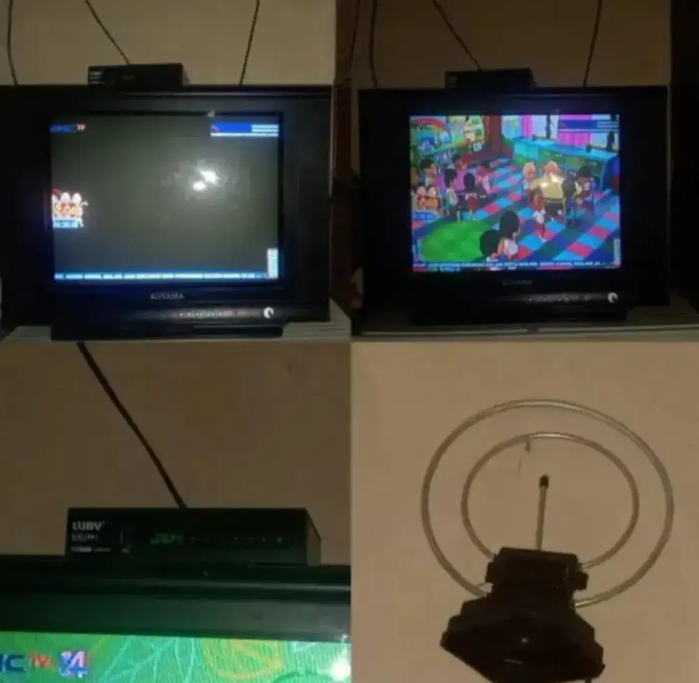 TV AOYAMA 21INCH + STB