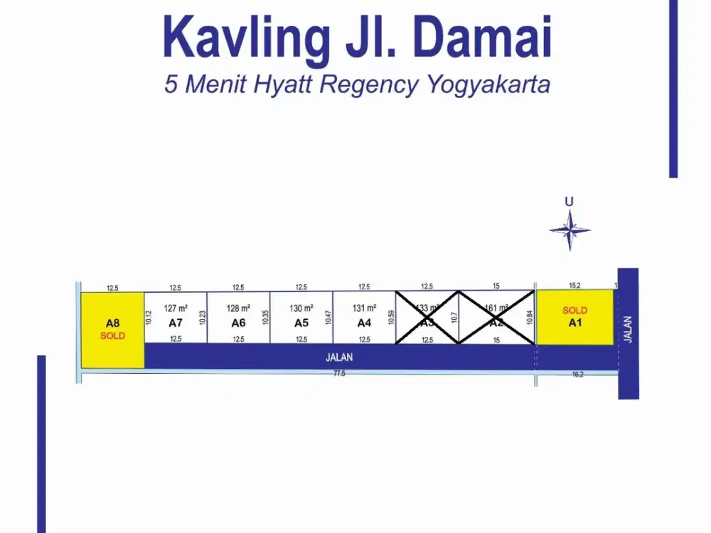 Utara jalan Damai Kaliurang Pas Bangun Hunian dan Villa Keluarga