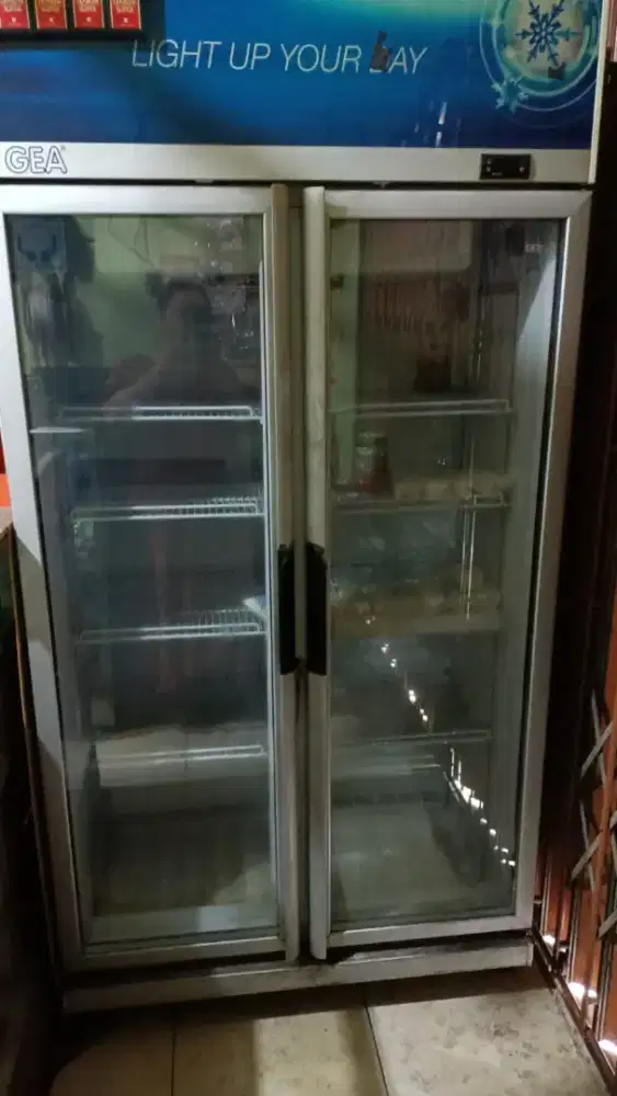 Kulkas 2 pintu bekas nego
