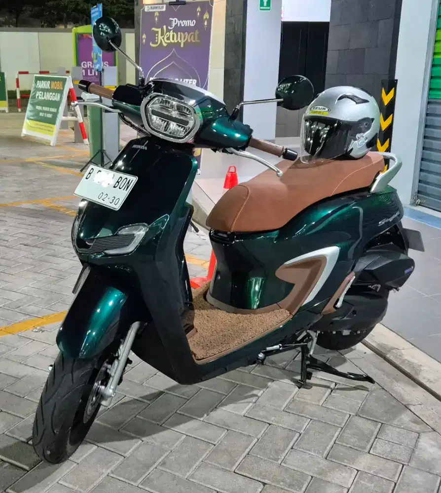 Honda Stylo 160 2025 ABS Royal Green, Upgrade & Seperti Baru