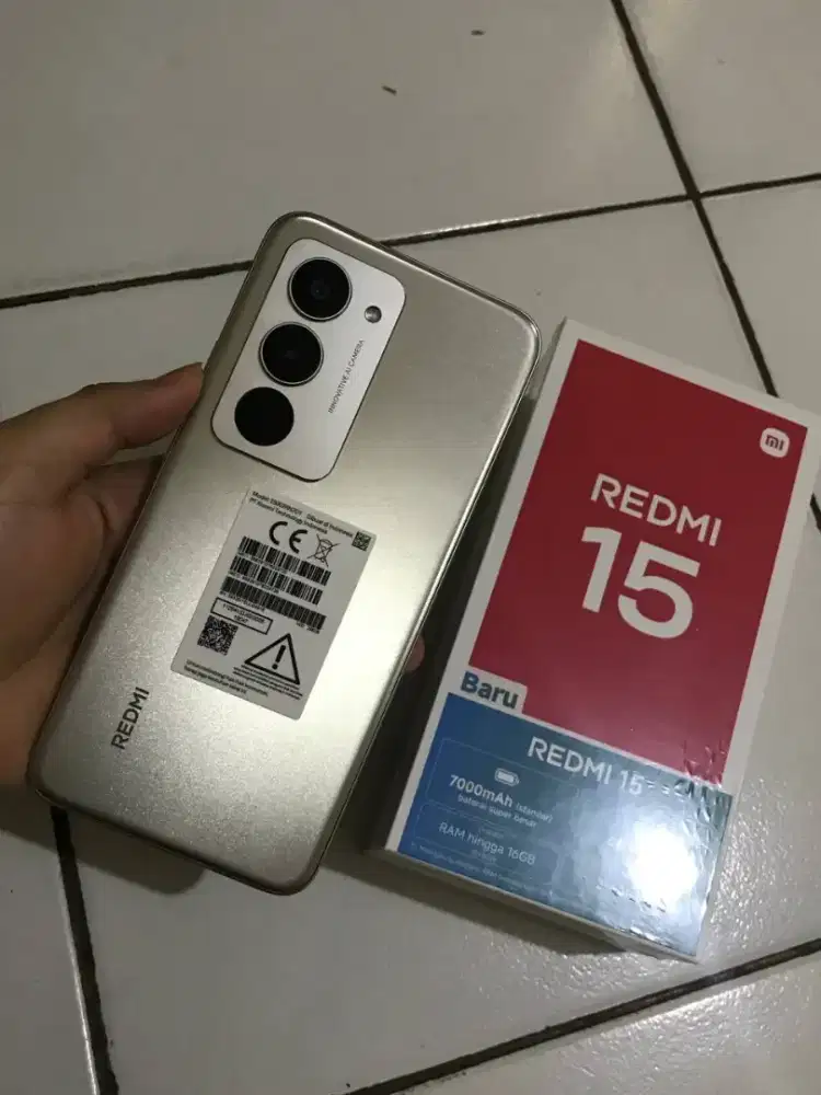 JUAL HP BARU XIAOMI REDMI 15