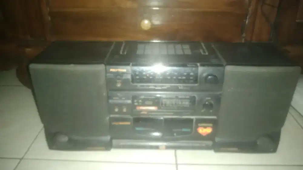 Tape radio polytron radio am fm normal lokasi bintaro pondok aren