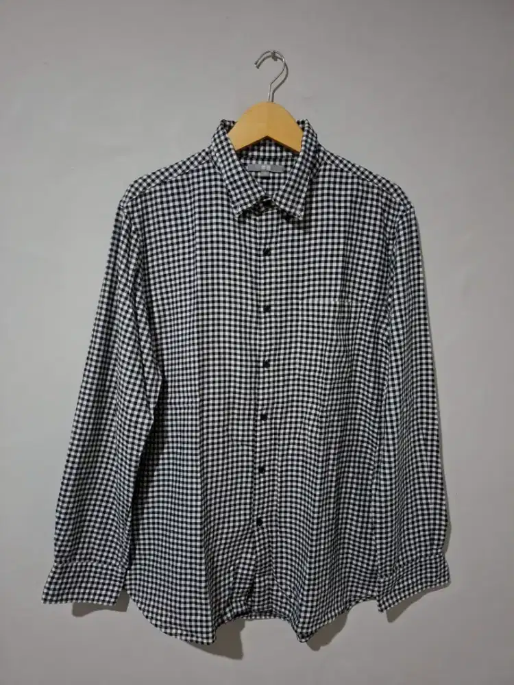 Kemeja Flanel Uniqlo XL