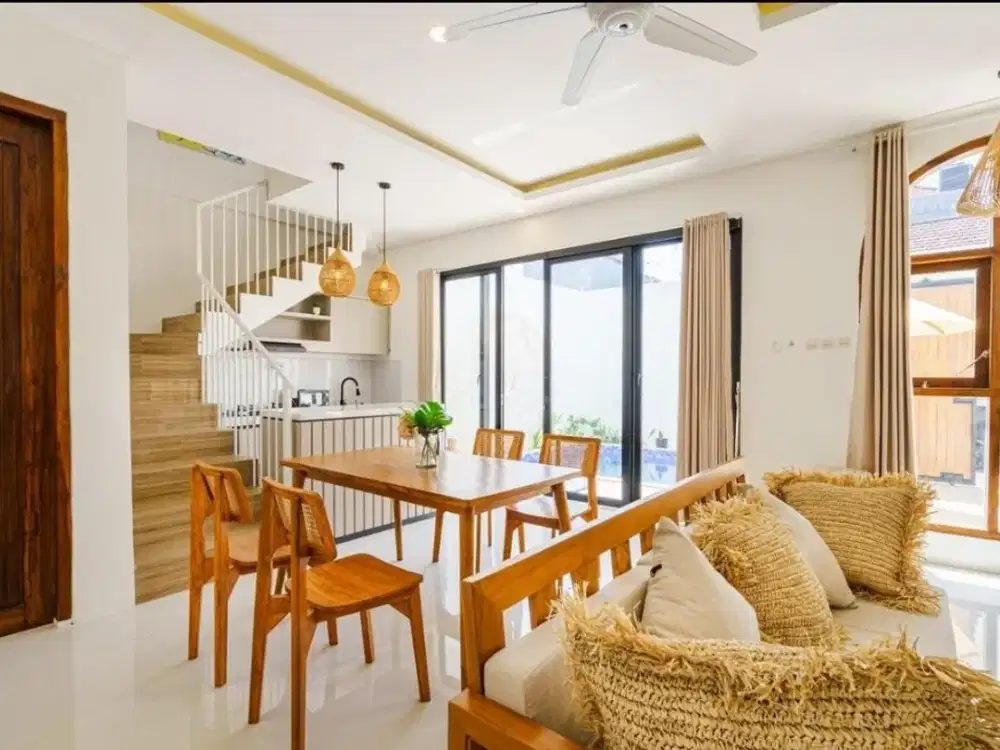 Villa mewah cantik dngan bangunan baru