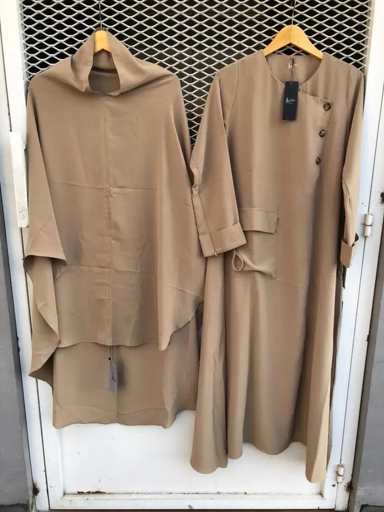 1 Set Abaya & Khimar