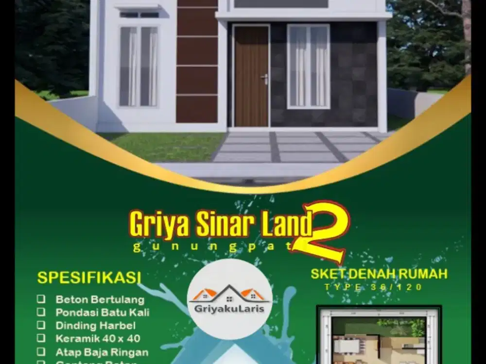 Rumah murah gunungpati view cantik jln mayaran sadeng