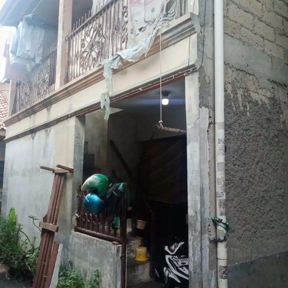 Kontrakan 4 pintu 2lt cor BU msk motor di Pd Pinang Jaksel