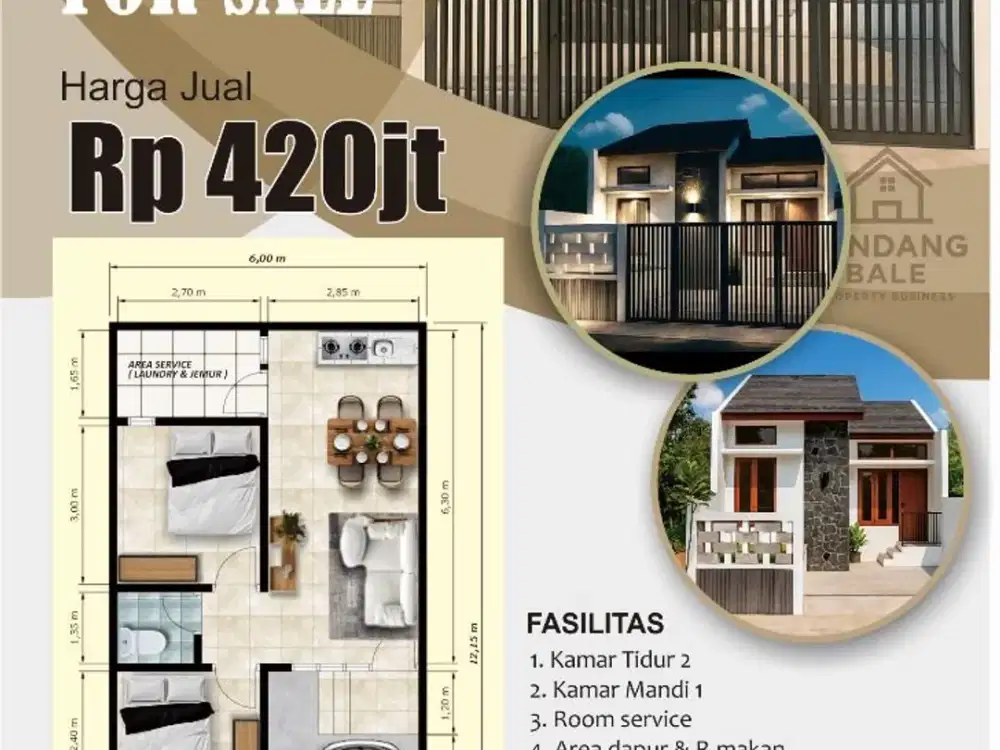 Rumah Minimalis Modern Di Bandung Timur