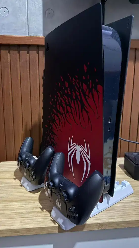 Playstation 5 fat limited edition marvel spiderman 2 ex garansi resmi
