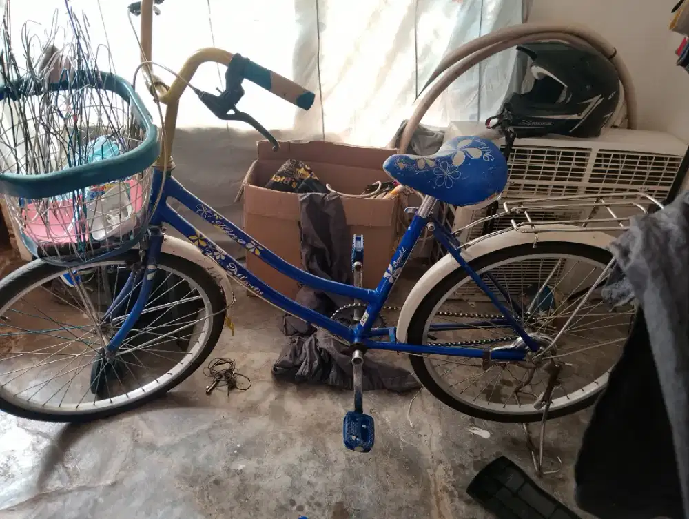 Sepeda keranjang dewasa