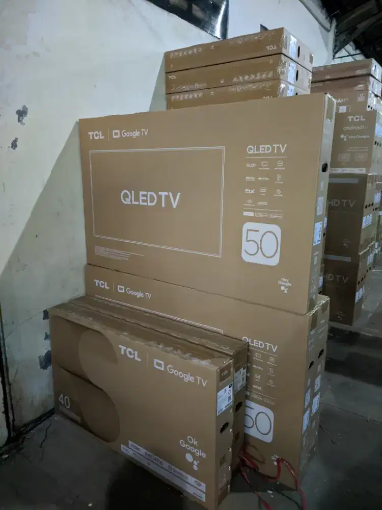 TV 50 inch Qled Google TV Garansi Resmi 3 Tahun