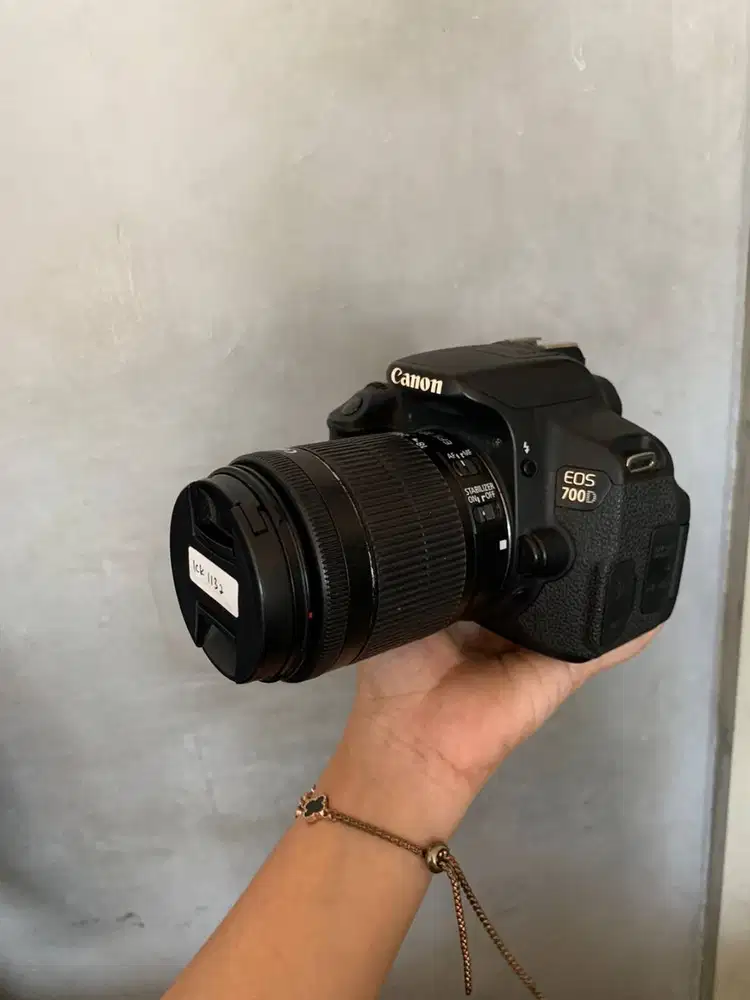 CANON 700D + KIT STM JUAL NO VIGNET ICK 1132